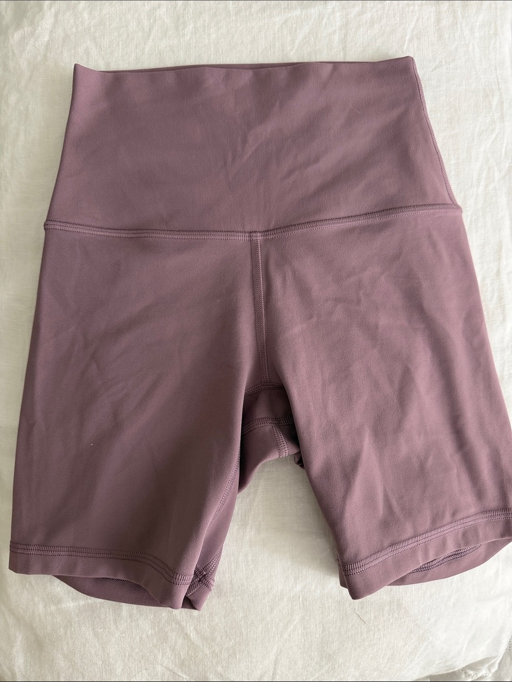 Lululemon 6” Purple Mauve Biker Shorts